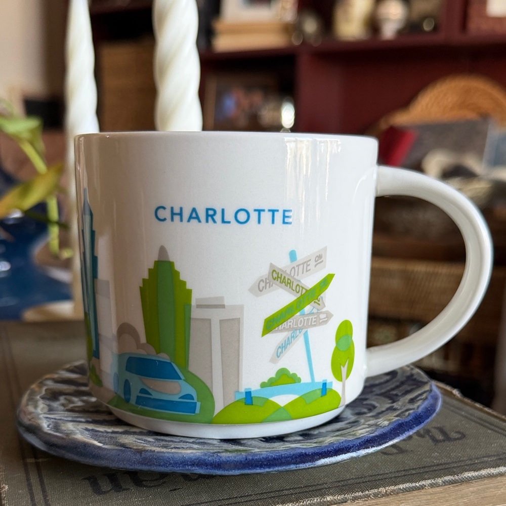 Starbucks Charlotte you are here collection 2014 Cityscape Mug
